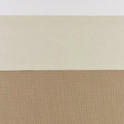 Meyco Baby Plume Ledikantlaken - 100 x 150 cm - Soft Sand Best