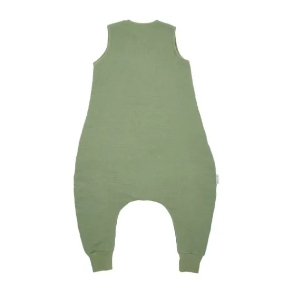 Meyco Baby Slaapzak Jumper Winter Hydrofiel Uni - Pre-Washed Olive Green - 92 cm Outlet