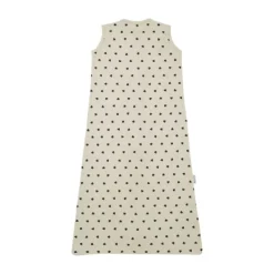 Meyco Baby Sweet Heart Zomerslaapzak - 110 cm - Soft Sand/Black Discount