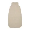Meyco Baby Uni Baby Slaapzak Gevoerd - 90 cm Pre-Washed hydrofiel - Sand Sale