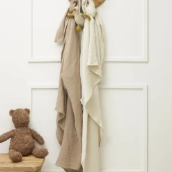 Meyco Baby Uni Inbakerdoek - 2 Stuks - Soft Sand/Greige Hot