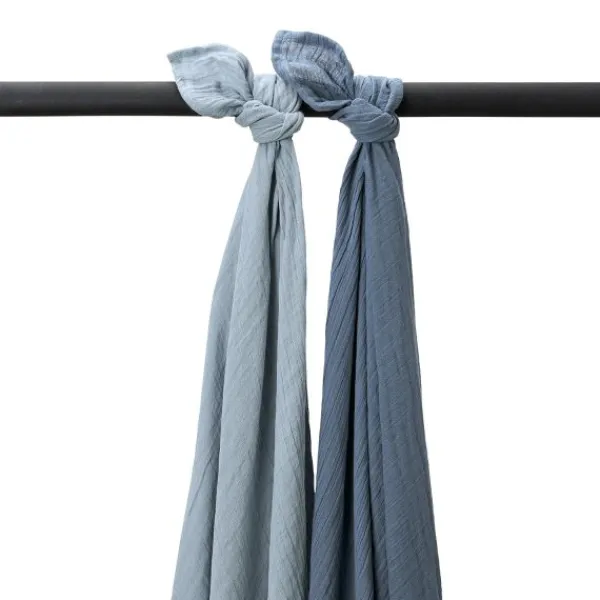 Meyco Baby Uni Inbakerdoek - 2 Stuks - Soft Sand/Greige Hot