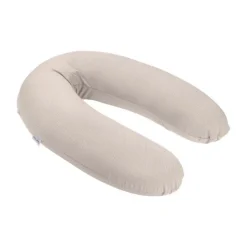 Meyco Baby Uni Relaxhoes Voedingskussen - Pre-Washed Hydrofiel - Soft Olive Outlet