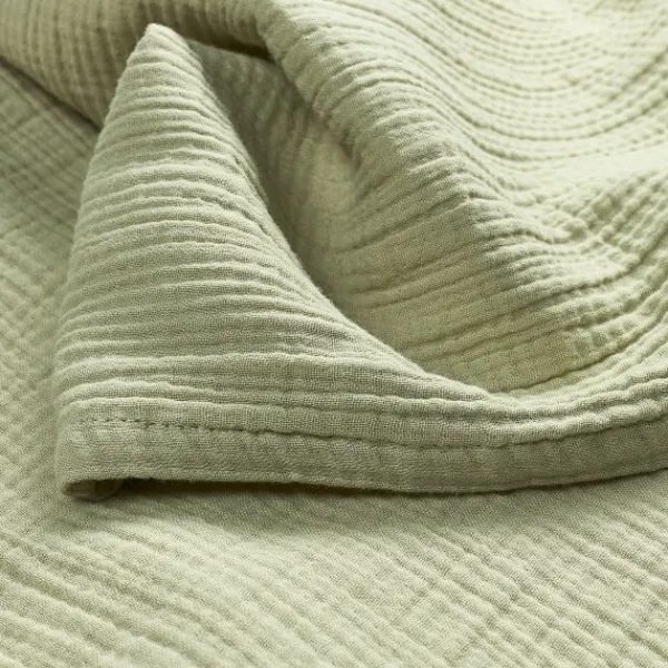 Meyco Baby Uni Wieglaken - Pre-Washed Hydrofiel - 75 x 100 cm - Naturel