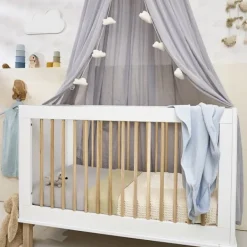 Meyco Baby Uni Wieglaken - Pre-Washed Hydrofiel - 75 x 100 cm - Naturel