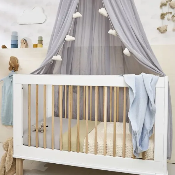 Meyco Baby Uni Wieglaken - Pre-Washed Hydrofiel - 75 x 100 cm - Naturel