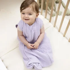 Meyco Baby Uni Zomerslaapzak - 110 cm - Pre-Washed Hydrofiel - Soft Sand Online