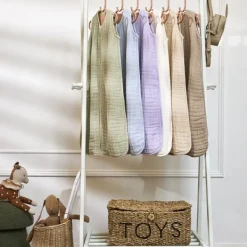 Meyco Baby Uni Zomerslaapzak - 110 cm - Pre-Washed Hydrofiel - Soft Sand Online