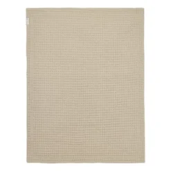 Meyco Baby Waffle Wiegdeken - 75 x 100 cm - Sand Online