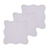 Meyco Baby Wavy Monddoekjes - 3 Stuks - 30 x 30 cm - Badstof - Soft Lavender