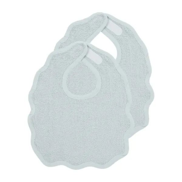 Meyco Baby Wavy Slab Met Klittenband - 2 Stuks - Badstof - Soft Lavender Online