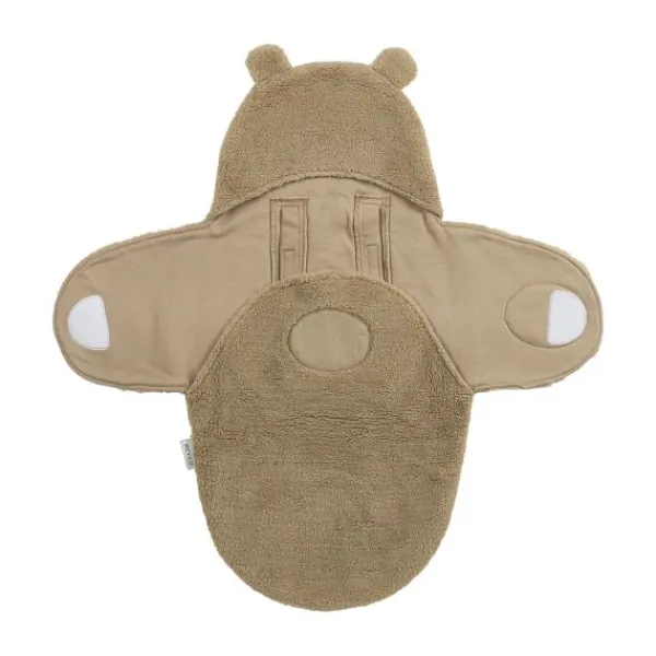 Meyco Bear Wikkeldeken - Teddy - Warm Brown Online