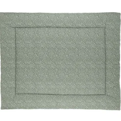 Meyco Cheetah / Uni Boxkleed Forest Green 80 x 100 cm Clearance