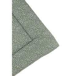 Meyco Cheetah / Uni Boxkleed Forest Green 80 x 100 cm Clearance