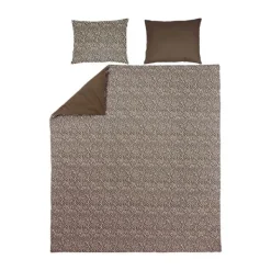 Meyco Cheetah Dekbedovertrek Chocolate 200 x 200 / 220 cm
