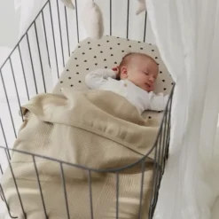 Meyco Deken Gebreid - Pure - 100 x 150 cm - Jacquard - Indigo New