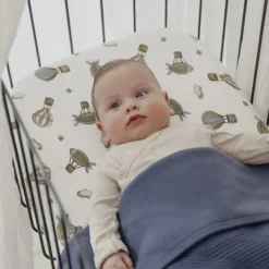 Meyco Gebreide Jacquard Flannel Deken - Pure - 100x150 cm - Pure Indigo Outlet