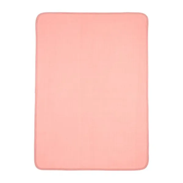 Meyco Gebreide Jacquard Flannel Deken - Pure - 100x150 cm - Pure Indigo Outlet