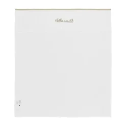 Meyco Hello World Ledikantlaken 100 x 150 cm Sand Hot