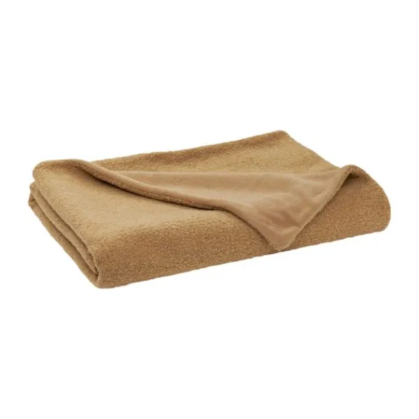 Meyco Home Bouclé Deken 130 x 170 cm Toffee New