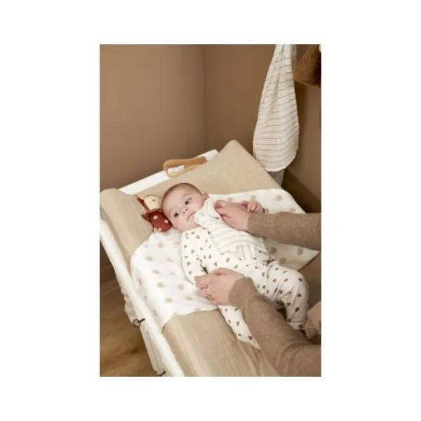 Meyco Hydrofiel Starterset - Dot Stripe - Sand Discount