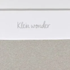 Meyco Klein Wonder Ledikantlaken - 100 x 150 cm - Greige Hot