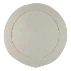 Meyco Knit Basic Boxkleed - Rond - Sand Melange Grijs Best