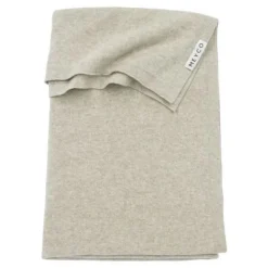 Meyco Knit Basic Wiegdeken - Sand Melange Online