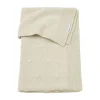 Meyco Ledikantdeken Knots - 100 x 150 cm - Soft Sand Discount