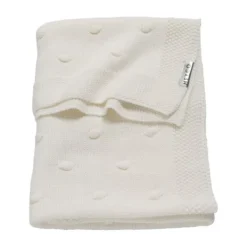 Meyco Ledikantdeken Knots Offwhite 100 x 150 cm Best