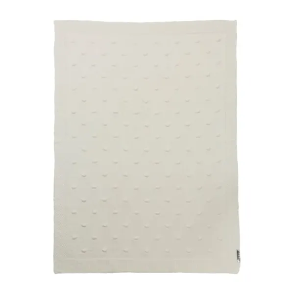 Meyco Ledikantdeken Knots Offwhite 100 x 150 cm Best