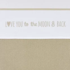 Meyco Love You To The Moon & Back Wieglaken Forest Green Best