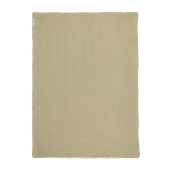 Meyco Mini Knots Fleece Ledikantdeken 100 x 150 cm Toffee Online