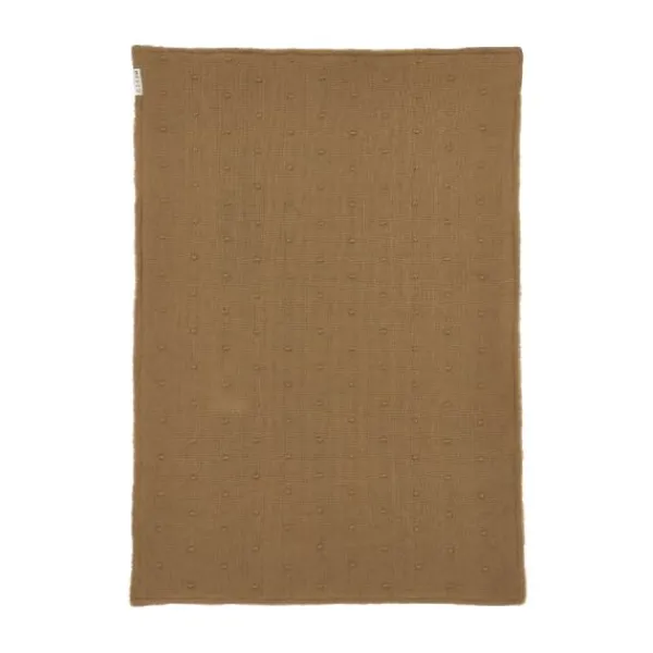 Meyco Mini Knots Fleece Ledikantdeken 100 x 150 cm Toffee Online