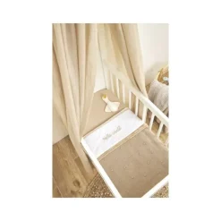 Meyco Mini Knots Fleece Wiegdeken 75 x 100 cm Soft Pink Hot