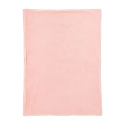 Meyco Mini Knots Fleece Wiegdeken 75 x 100 cm Soft Pink Hot