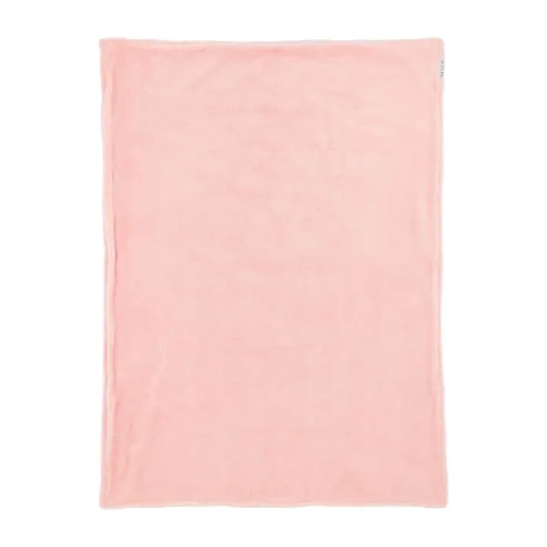 Meyco Mini Knots Fleece Wiegdeken 75 x 100 cm Soft Pink Hot