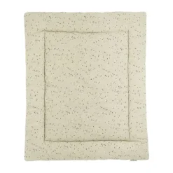 Meyco Rib Mini Spot Boxkleed - 80 x 100 cm - Sand Melange Clearance