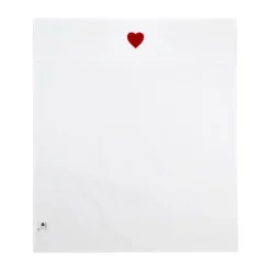 Meyco Sweet Heart Ledikantlaken - 100 x 150 cm - Red Online
