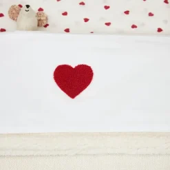 Meyco Sweet Heart Ledikantlaken - 100 x 150 cm - Red Online