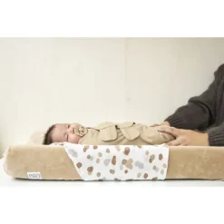 Meyco Uni Swaddle Inbakerdoek - 0-3 Mnd - Sand Best