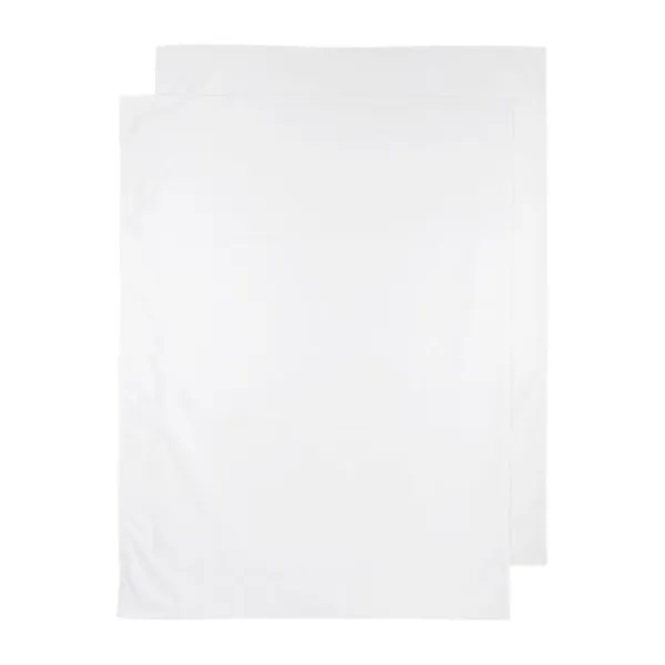 Meyco Uni Wieglaken Wit 75 x 100 cm 2 Stuks Outlet