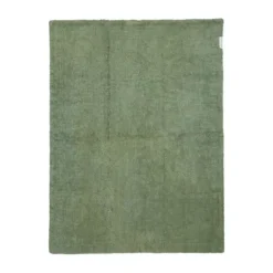 Meyco Wafel Teddy Ledikantdeken - 100 x 150 cm - Olive Green Clearance