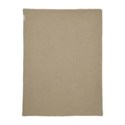 Meyco Wafel Teddy Ledikantdeken - 100 x 150 cm - Olive Green Clearance
