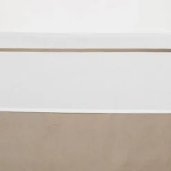 Meyco Wieglaken Wit Met Bies Grijs 75 x 100 cm Online