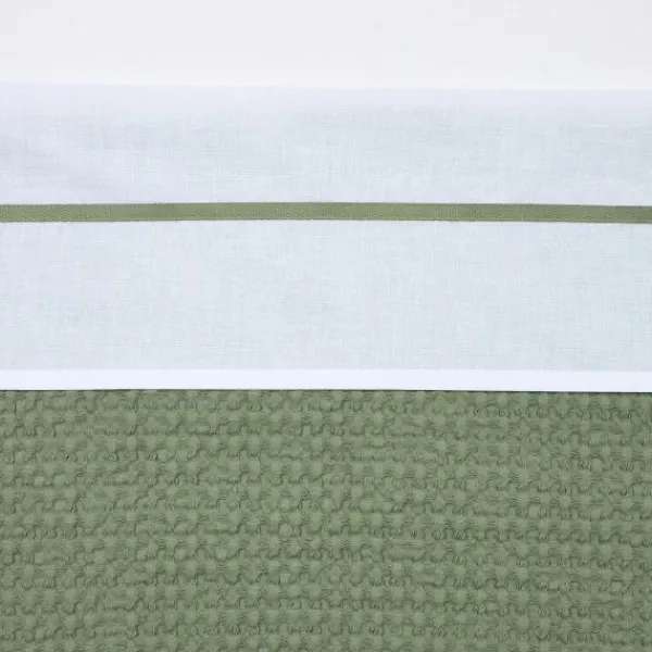 Meyco Wieglaken Wit Met Bies Grijs 75 x 100 cm Online