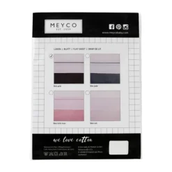 Meyco Wieglaken Wit Met Bies Grijs 75 x 100 cm Online