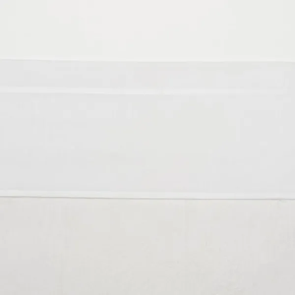 Meyco Wieglaken Wit Met Bies Grijs 75 x 100 cm Online