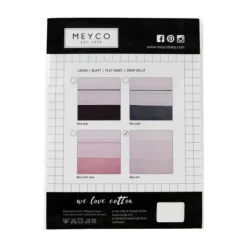 Meyco Wieglaken Wit Met Bies Grijs 75 x 100 cm Online