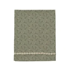 Mies & Co Daisies Ledikantlaken - 110 x 140 cm - Teagreen